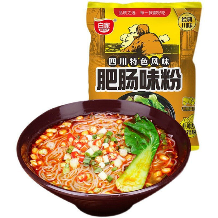 BAIJIA Flavour Artificial Fei Chang Flavour Instant Vermicelli 108g （白家 肥肠味粉）