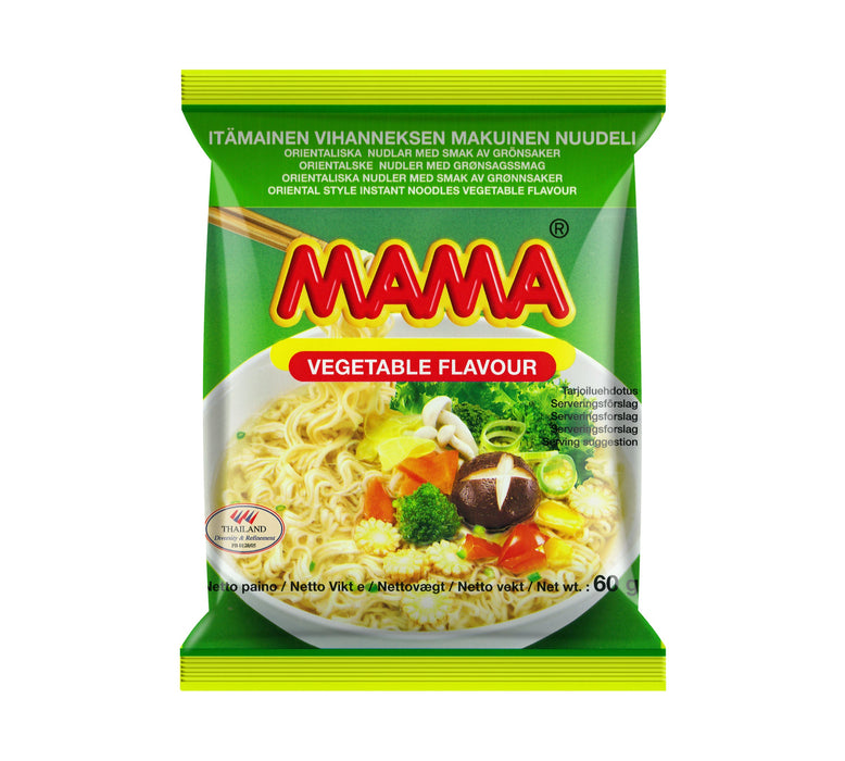 Mama Oriental Style Instant Noodles Vegetable Flavour 60g