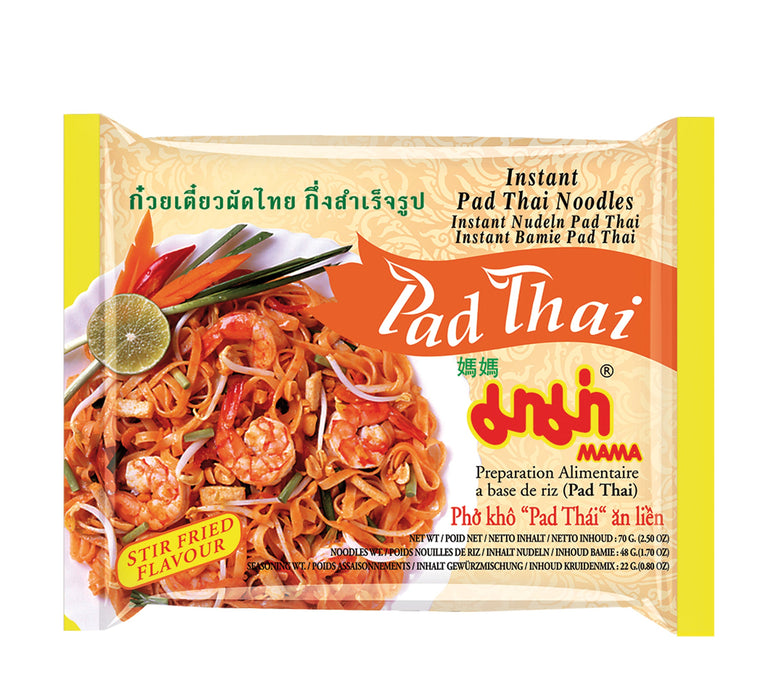 Mama Instant Rice Noodles Pad Thai Flavour 70g