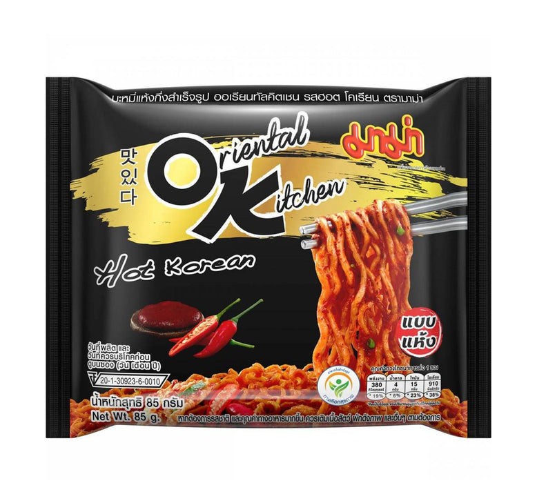 Mama Oriental Kitchen Hot Korean Flavour Instant Noodles 85g