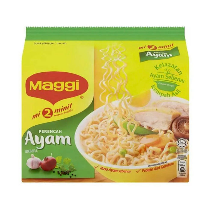 Maggi Perencah Ayam Instant Noodles 5x77g