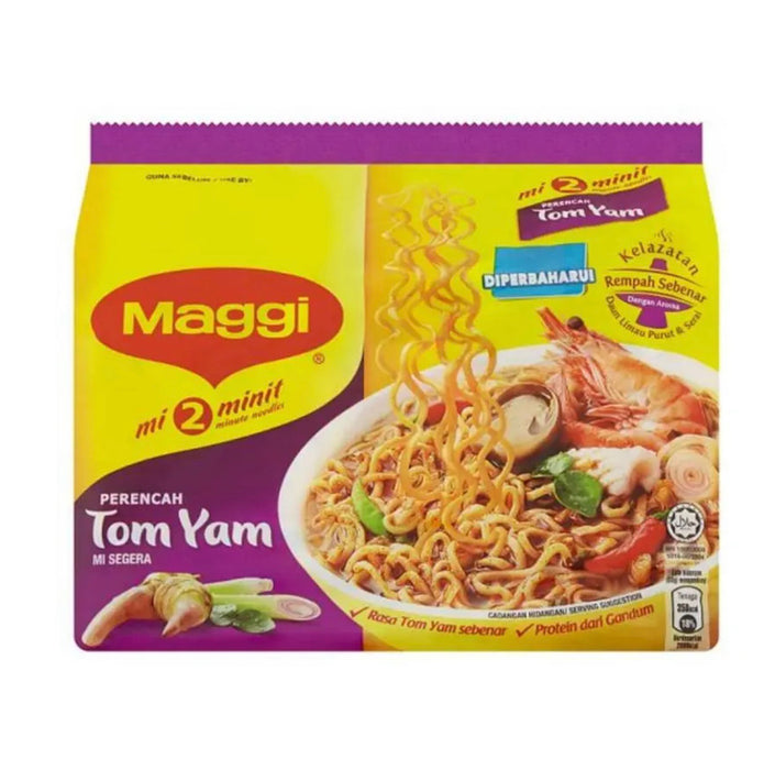 Maggi Perisa Tom Yum Instant Noodles 5x80g