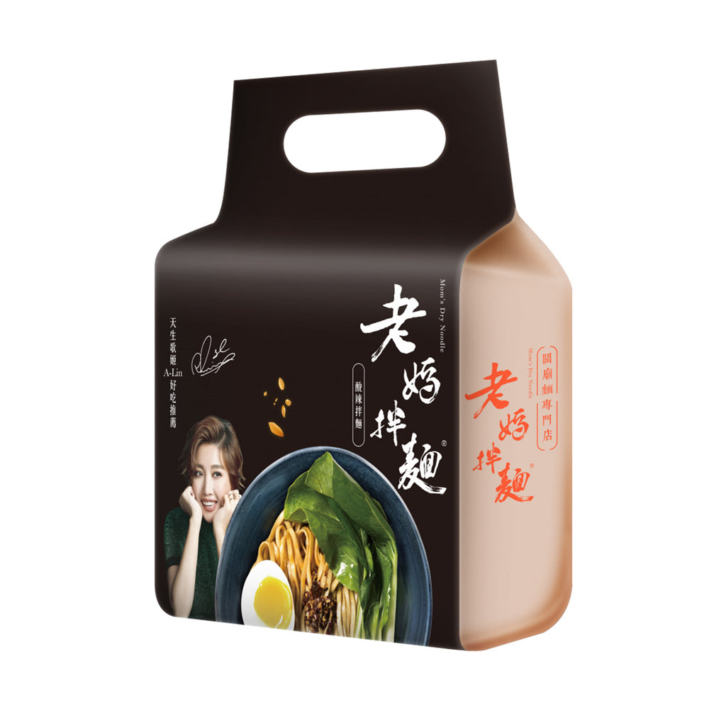 Mom's Dry Noodle Sour & Spicy Flavor 536g — Tony's Asian Market