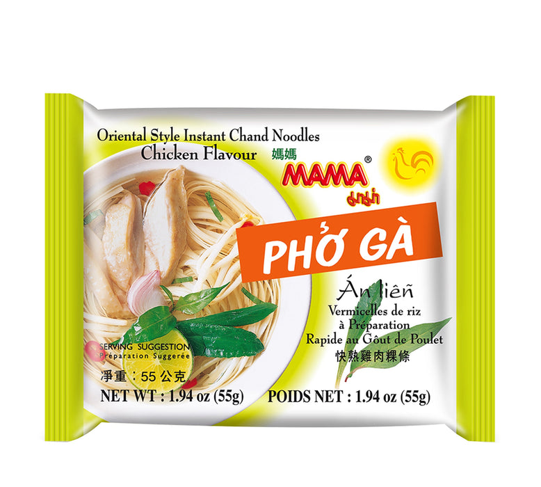 Mama Chicken Pho Ga Instant Chand Rice Vermicelli 55g