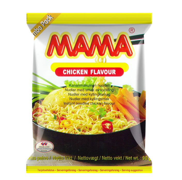 Mama Instant Noodle Chicken Flavour Jumbo Packs 90g