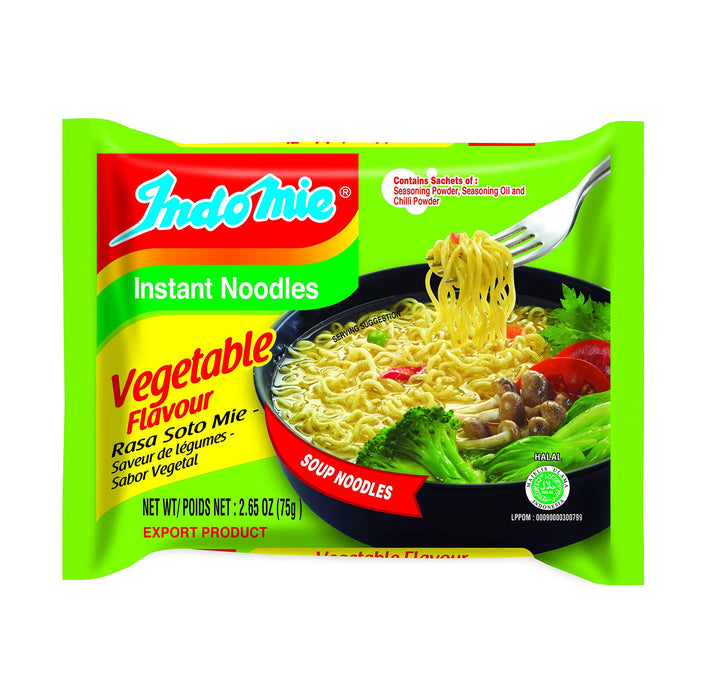 Indomie Instant Noodles Vegetable Flavour 75g