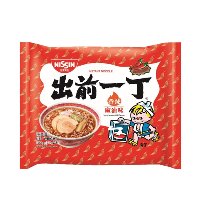 Nissin Instant Noodle Spicy Sesame Oil Flavour 100g