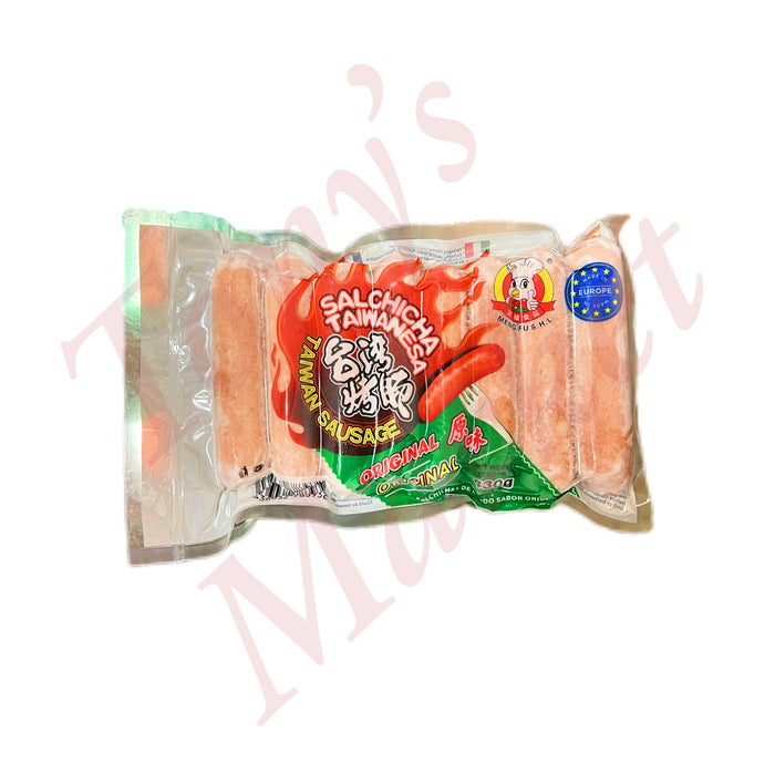 MENG FU - Frozen Taiwan Sausage Orginal (台湾烤肠) 430g