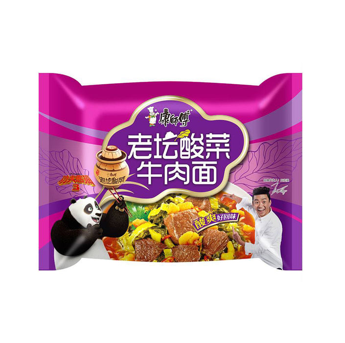 KSF Beef & Pickled Vegetable Noodles 117g (老坛酸菜牛肉面）