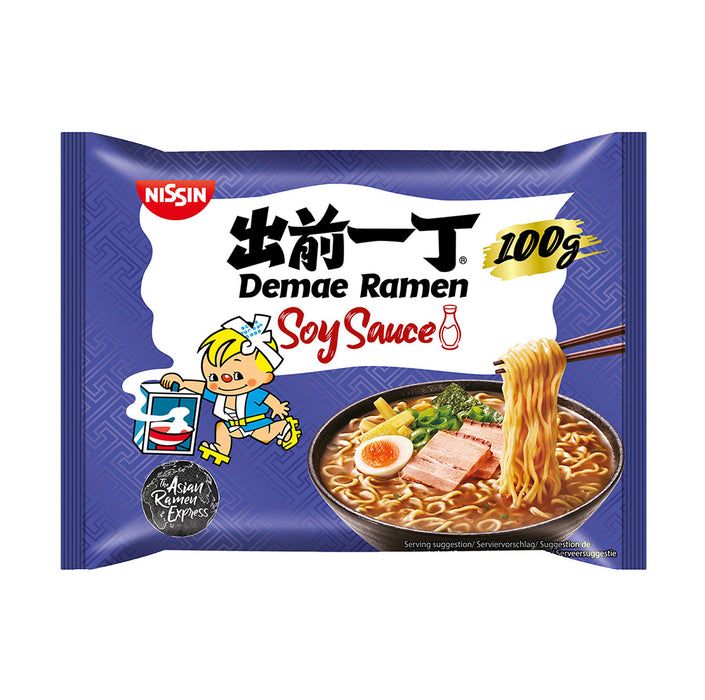 Nissin Demae Ramen Soy Sauce 100g