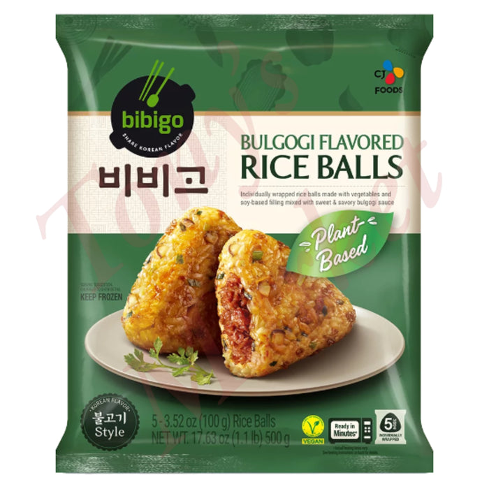 BIBIGO - Bulgogi Style Rice Balls (Plant Based) 500g