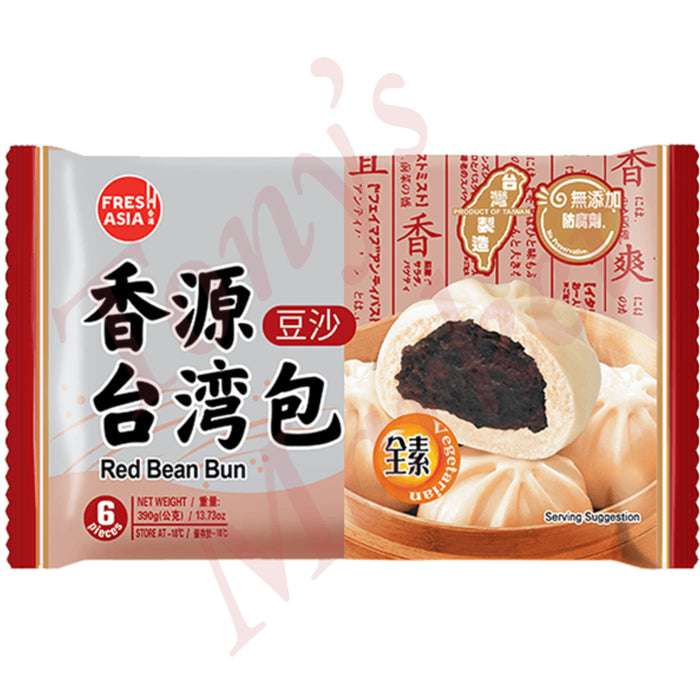 FRESHASIA TW Red Bean Bun 香源台湾豆沙包 390g