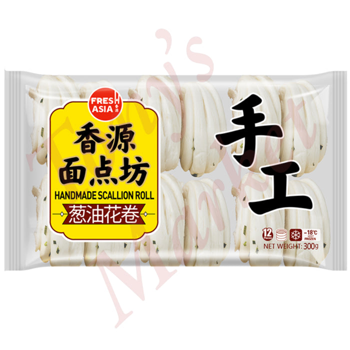 FRESHASIA Scallion Roll 香源葱油花卷 300g