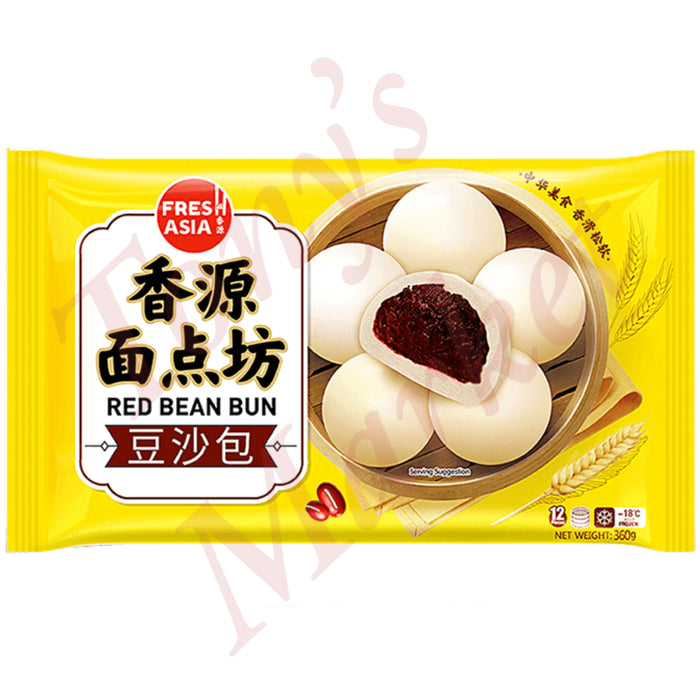 FRESHASIA Red Bean Bun 香源面点坊豆沙包 360g