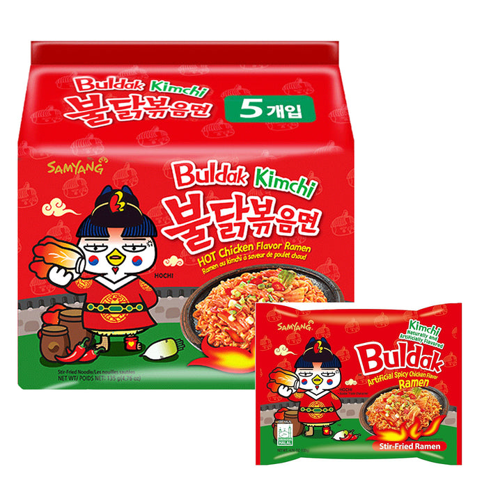 SAMYANG Buldak Kimchi Flavour 135gx5 Packs