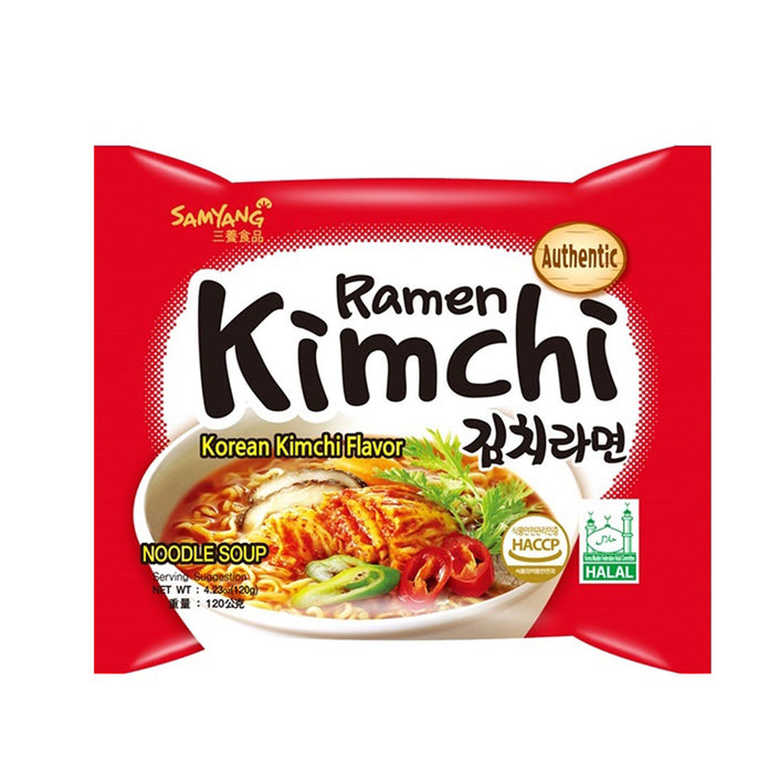 SAMYANG Kimchi Ramen Korean Kimchi Flavor 120g