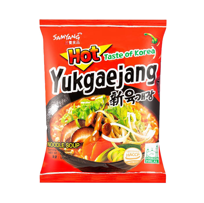 SAMYANG Yukgaejang Hot Noodle Soup 120g