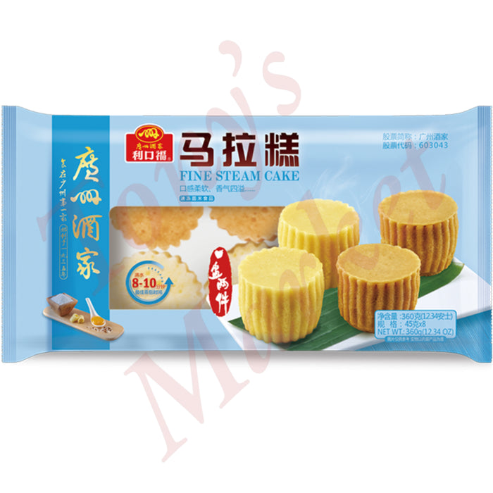 GZJJ Fine Steam Cake 广州酒家双色马拉糕 360g