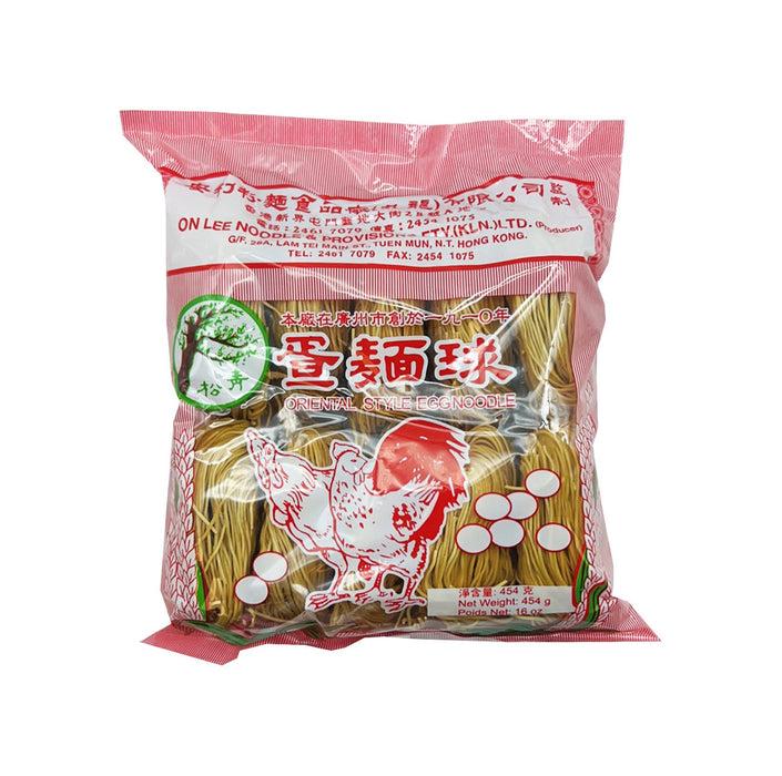 On Lee Oriental Style Egg Noodles 454g