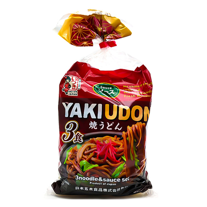 ITSUKI YAKIUDON 3 Noodles & Sauce Set Worcester 669g