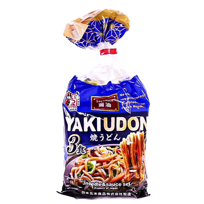 ITSUKI YAKIUDON 3 Noodles & Sauce Soy Sauce Flavour 678g