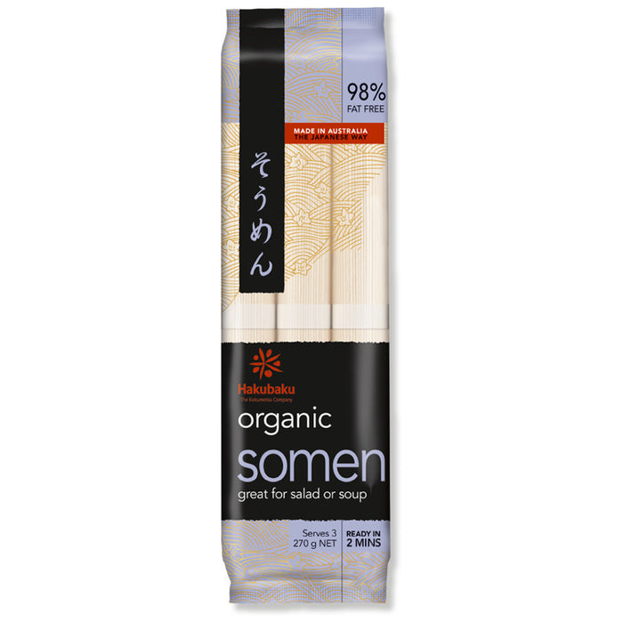 HAKUBAKU Organic Somen 270g