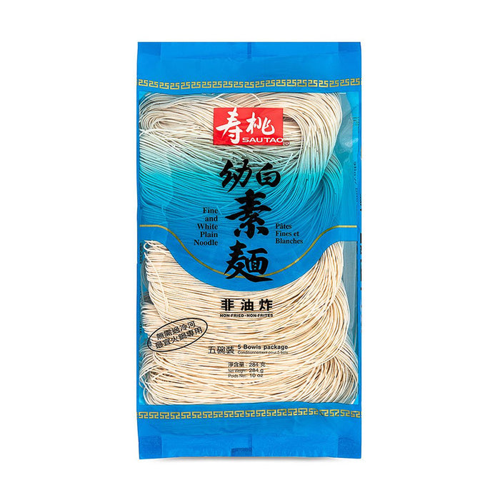 SAUTAO Fine and Plain White Noodles 284g