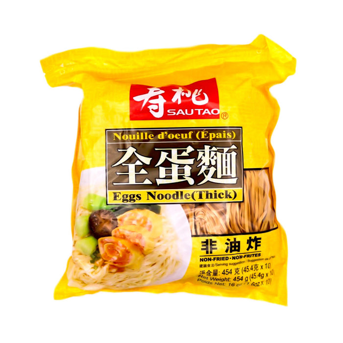 SAUTAO Egg Noodle (Thick) 454g