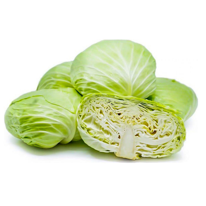 Fresh Flat Cabbage/Kilogram (新鲜扁包菜/称重) *Weighing by Actual Weight* 500g=€1.80 【按实体重量计】