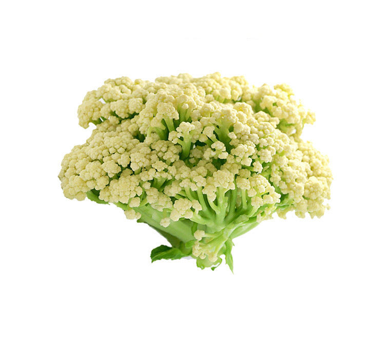 Fresh White Cauliflower (新鲜有机散菜花) *Weighing by Actual Weight* 500g=€2.80【按实体重量计】