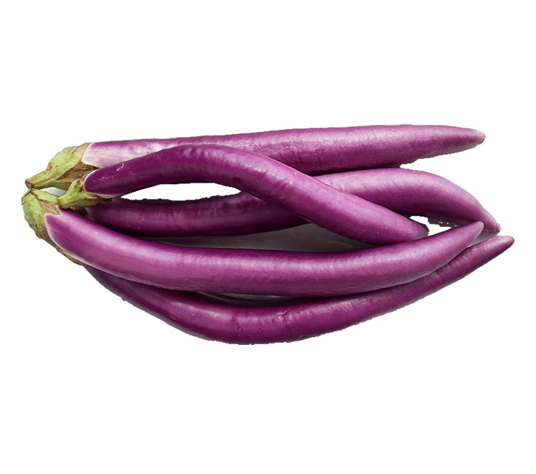 Fresh Long Aubergine (新鲜长茄子) *Weighing by Actual Weight* 100g=€0.90【按实体重量计】