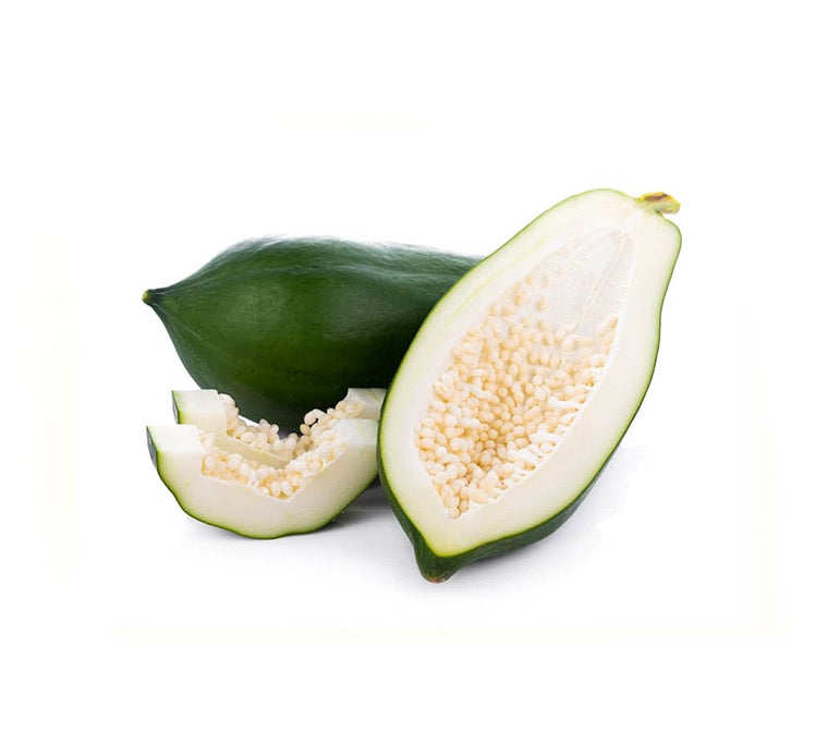 Fresh Green Papaya (新鲜绿木瓜) *Weighing by Actual Weight* 500g=€4.50【按实体重量计】