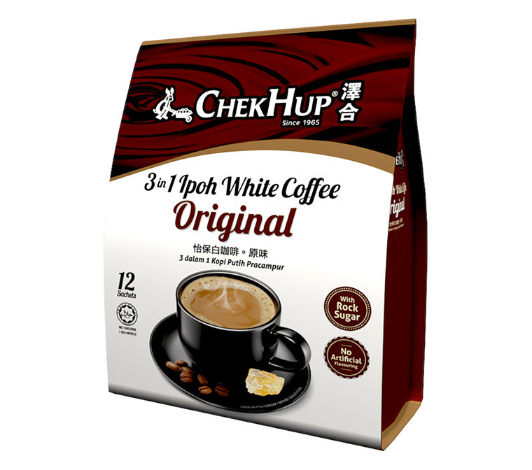 ChekHup 3 in 1 Poh White Coffee Original (40g x 12 Sachets)