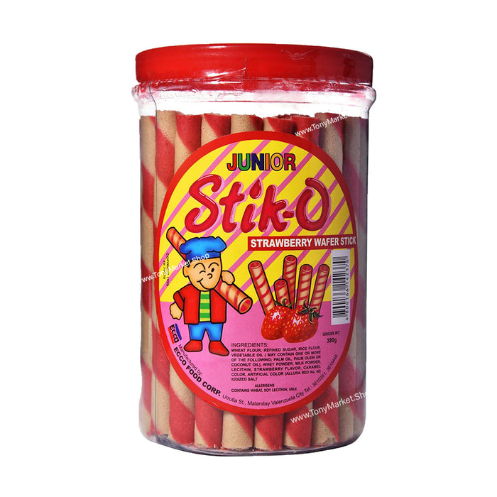 Junior Stick-O Strawberry Wafer Sticks 380g