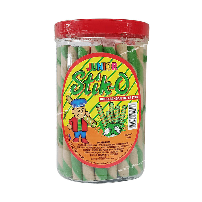 Junior Stick-O Buco - Pandan Wafer Sticks 380g