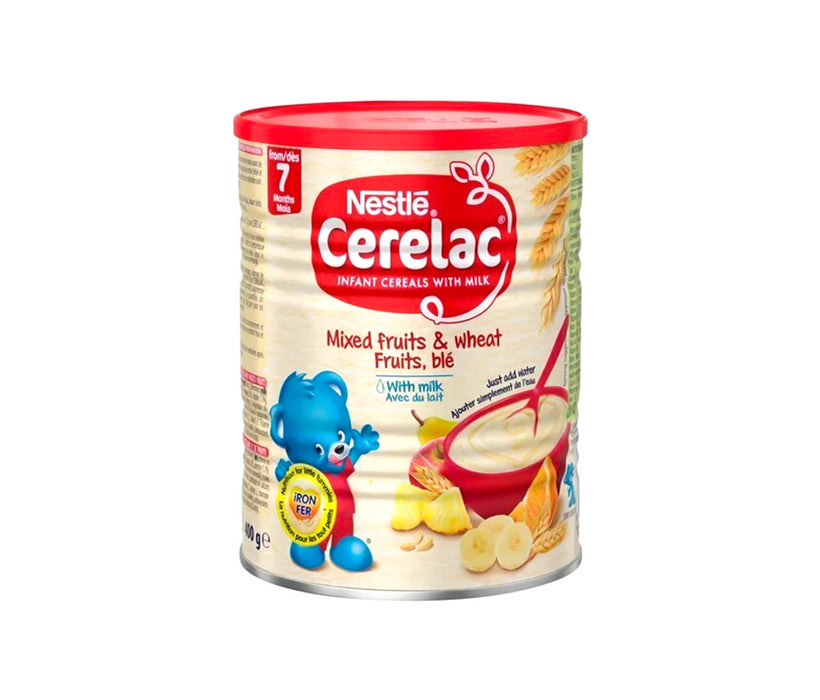 Nestle Cerelac Infant Cereals With Milk (Mixed Fruit & Wheat With Milk) 400g