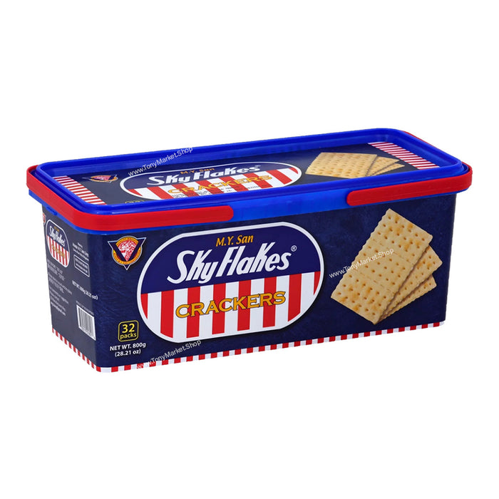 M.Y. San SkyFlakes Crackers 32 Packs - 800g