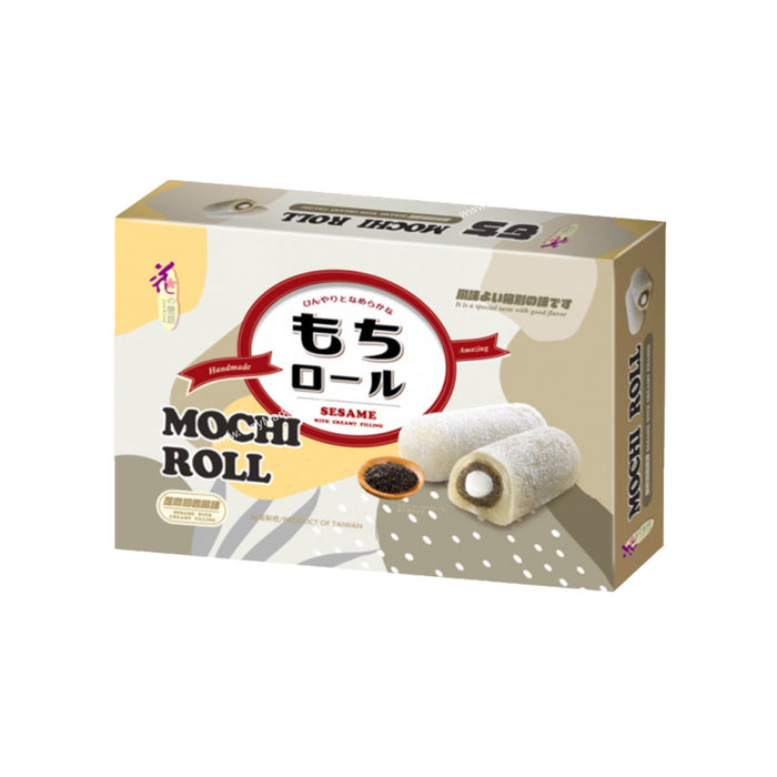 Love & Love Mochi Roll - Sesame With Creamy Filling 150g