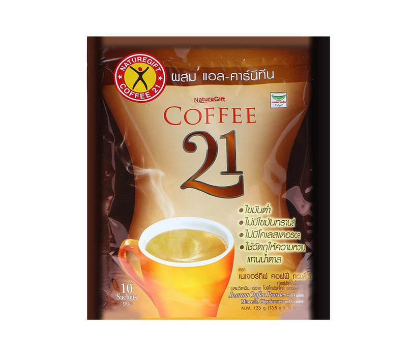 Nature Gift Coffee 21 135g (13.5g x 10 Sachets)