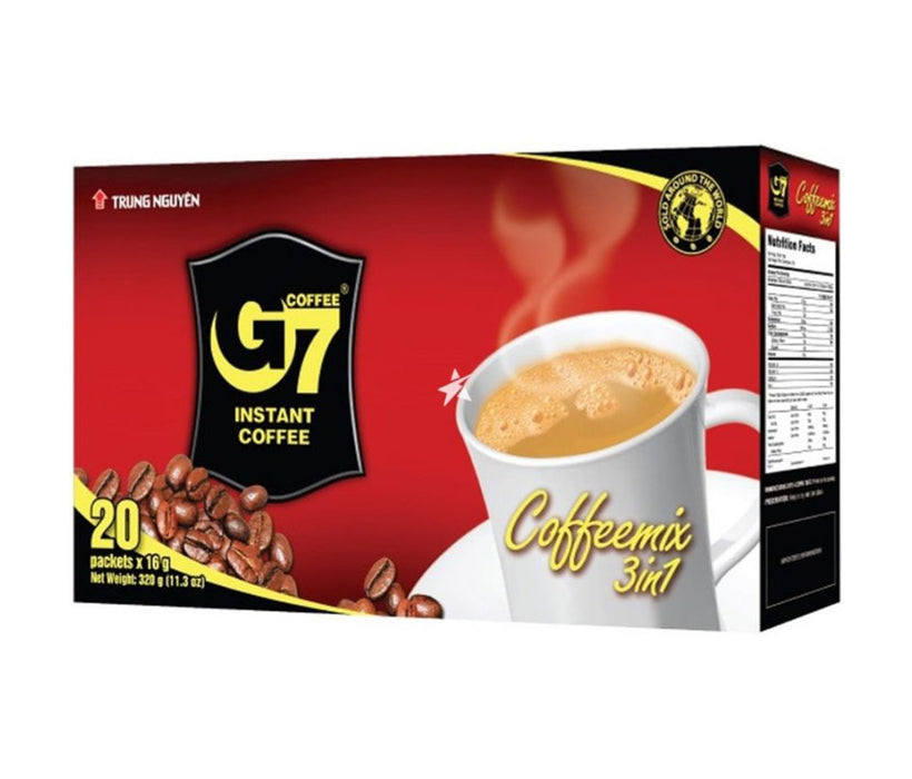 G7 3 in 1 Instant Coffee 320g (16g x 20 Sachets)