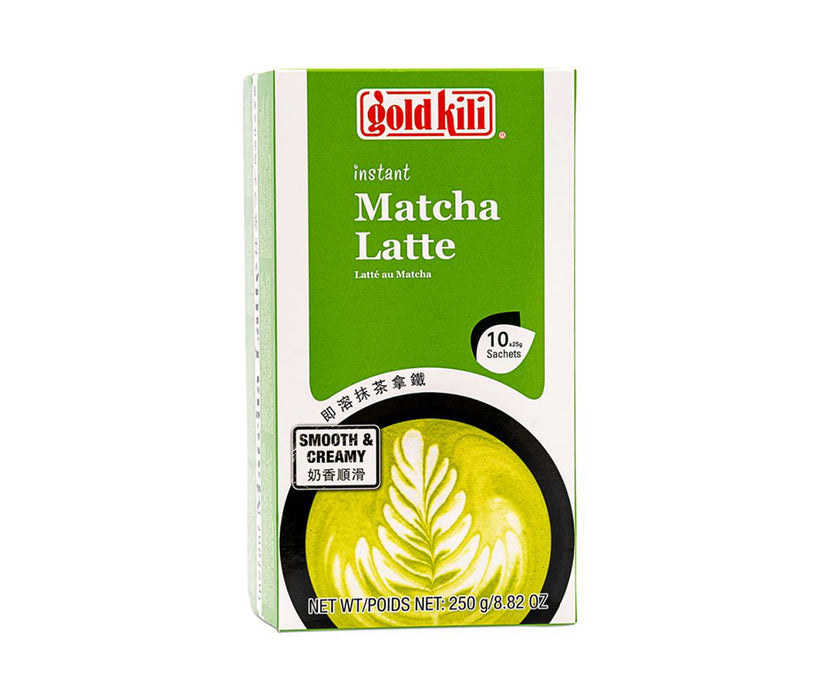 Gold Kili Instant Matcha Latte 250g (10 Sachets x 25g)