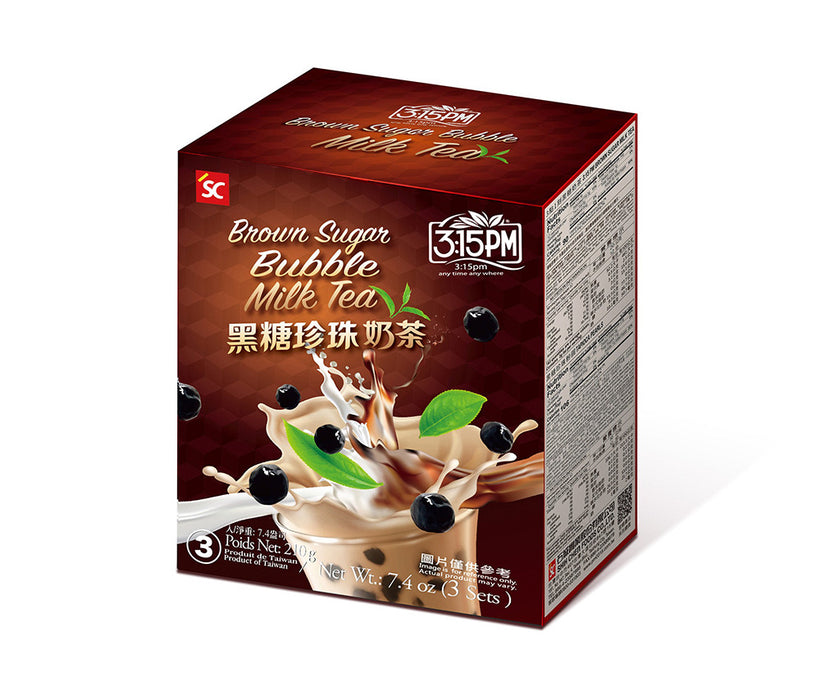 3:15PM Brown Sugar Bubble Tea 210g (3 Sets)