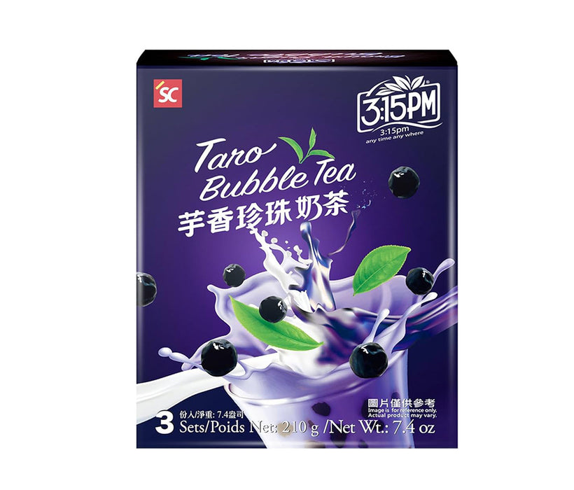 3:15PM Taro Bubble Tea 210g (3 Sets)