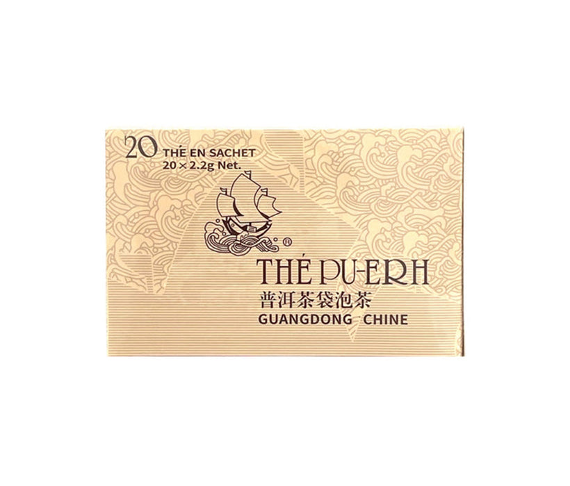 Golden Sail Brand Pu-Erh Tea 44g (20Tea Bags x 2g)