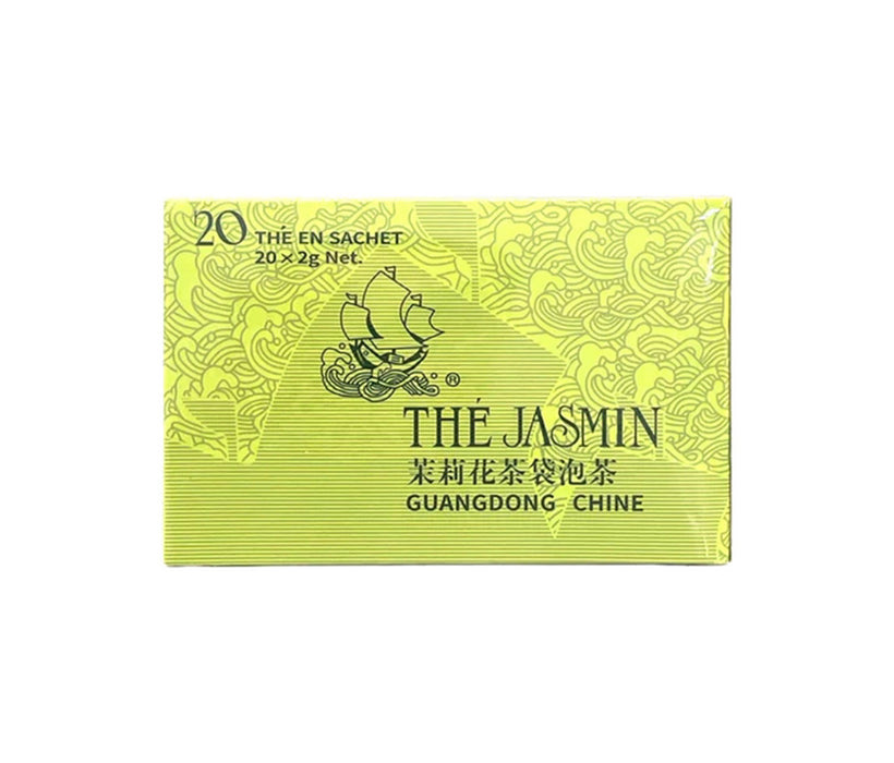 Golden Sail Brand Jasmine Tea 40g (20Tea Bags x 2g)