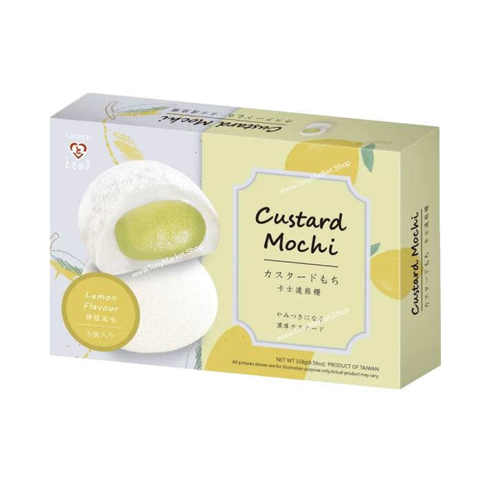 TOKIMEKI Custard Mochi Lemon Flavour 168g