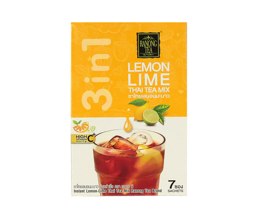 Ranong Tea Lemon Lime Thai Tea Mix 175g (7 Sachets)