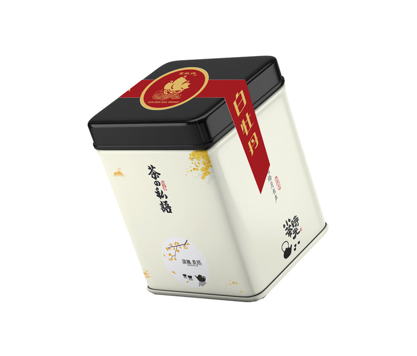 Golden Sail Pai Mu Tan White Tea Leaves 80g