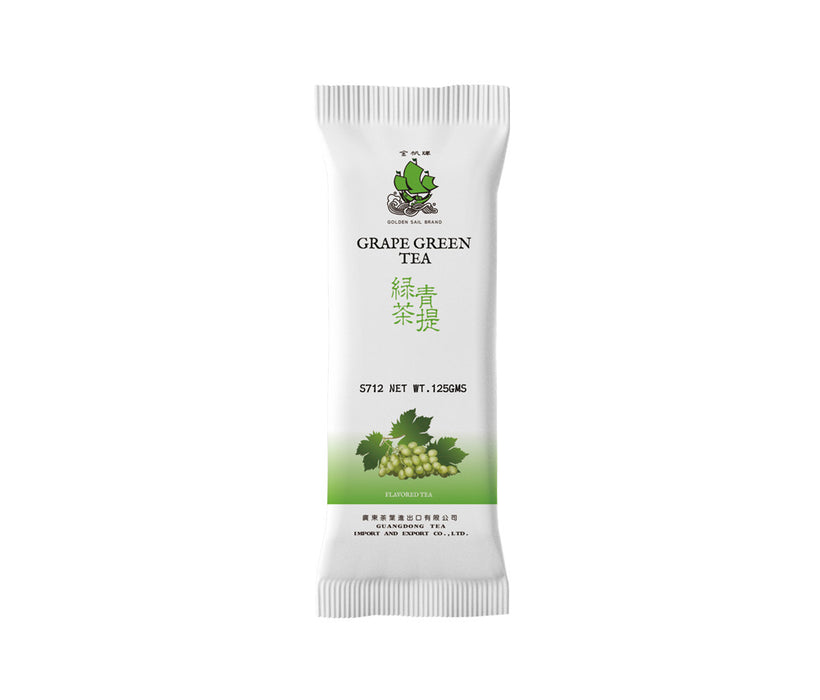 Golden Sail Grape Green Tea Leaves 125g