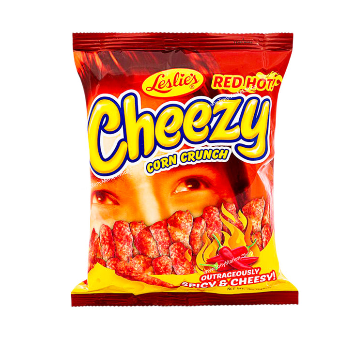 LESLIE’s Cheezy Corn Crunch - Red Hot 70g